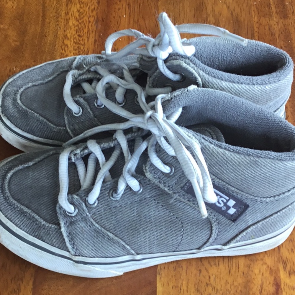 High top vans 12.5 grey